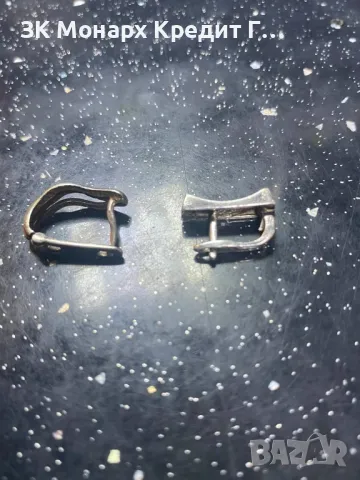 Сребърни обеци