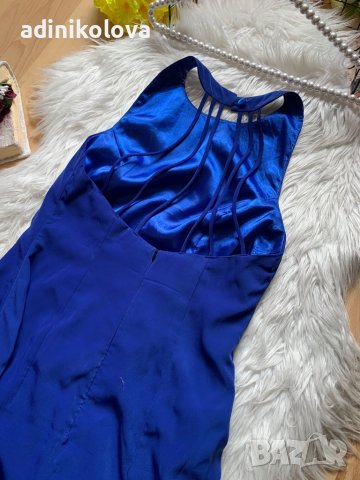 Официална турско синя рокля, снимка 3 - Рокли - 37034960