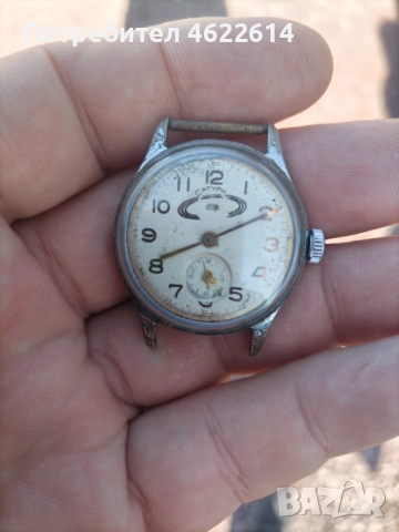 РЪЧЕН ЧАСОВНИК САТУРН, снимка 4 - Антикварни и старинни предмети - 52390379