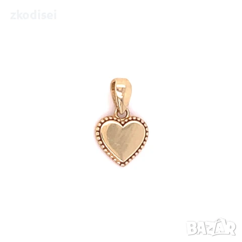 Златен медальон 0,61гр. 14кр. проба:585 модел:33081-1, снимка 1