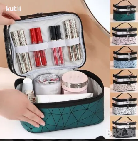 ⭐ СУПЕР ОФЕРТА ⭐🤩 ✳️ ОГРАНИЧЕНИ КОЛИЧЕСТВА!✅ КОЗМЕТИЧЕН ОРГАНАЙЗЕР НА ДВЕ НИВА 🔥ПРОМО ЦЕНА : 11,99, снимка 1