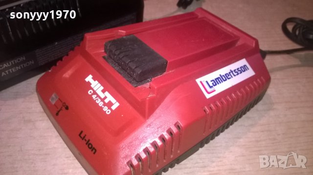 HILTI PANASONIC HILTI LI-ION CHARGER, снимка 7 - Винтоверти - 26625315