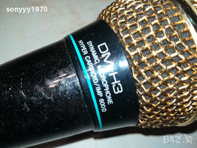 AIWA DM-H3 MICROPHONE GOLD-ВНОС SWISS 1601241833, снимка 13 - Микрофони - 43837347