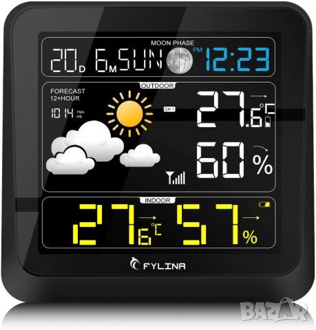 Метеорологична станция 13001-BLK, снимка 3 - Друга електроника - 43410165