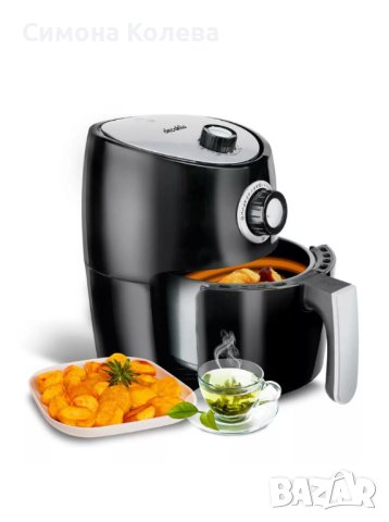 ✨Фритюрник DECAKILA Air Fryer, 2.2 L, 1000 W - НОВ, 2г ГАРАНЦИЯ , снимка 1 - Фритюрници - 40244139