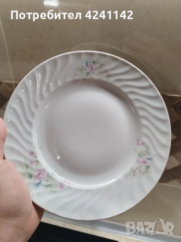 Три бели порцеланови сервиза за хранене, снимка 11 - Сервизи - 52593090