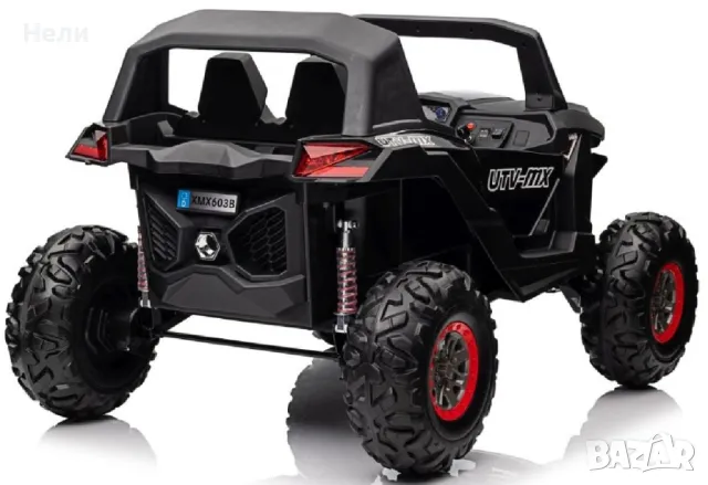 Двуместен акумулаторен джип Super Star 24V батерия, снимка 6 - Детски велосипеди, триколки и коли - 48292921