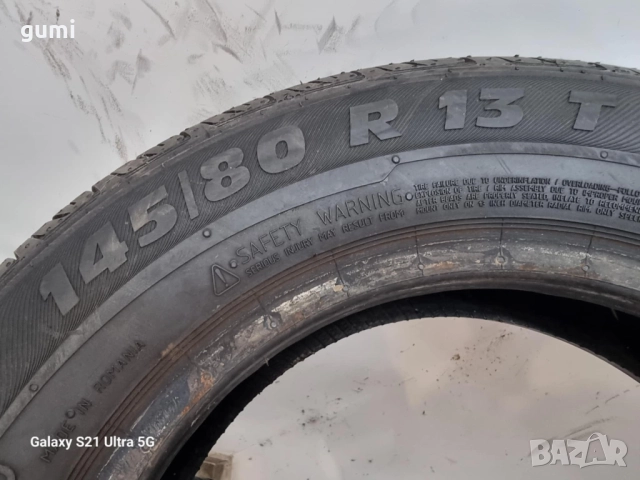 4бр летни гуми 145/80/13 SEMPERIT L03821 , снимка 6 - Гуми и джанти - 51764524