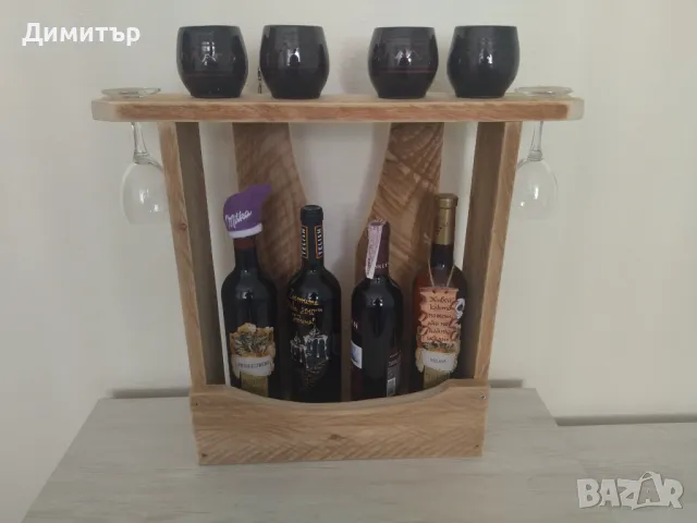 Дървена етажерка в Ретро стил !