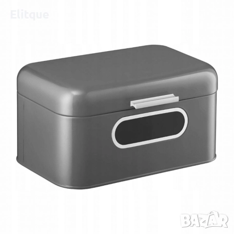 Стилна и практична кутия за хляб с прозорец Kitchen club, снимка 2 - Други - 52742652