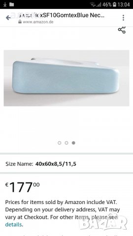 SwissflexSF10GomtexBlue Поддържаща възглавница за врата, снимка 4 - Възглавници - 37516839