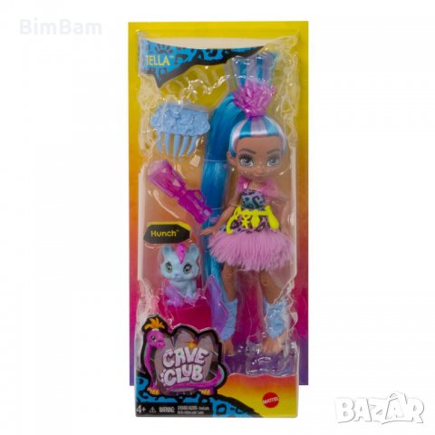  Кукла с приятел CAVE CLUB Mattel - TELLA, снимка 2 - Кукли - 34934152