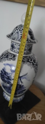 Ваза с капак * Буркан* Урна* " Delfts Bleau" *, снимка 9 - Вази - 50937205