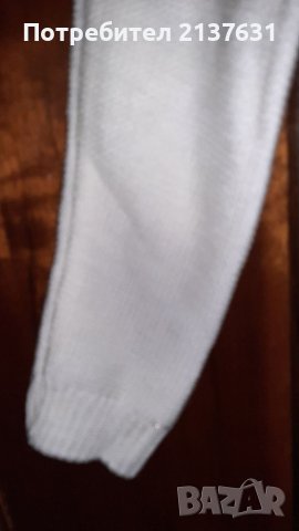 ДАМСКА Бяла БЛУЗА - Размер М , снимка 4 - Блузи с дълъг ръкав и пуловери - 38275224