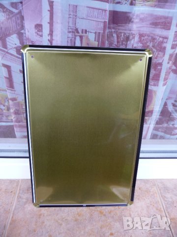 Метална табела уиски в бъчви отлежало 2011 малцово бар декор, снимка 3 - Рекламни табели - 43039164