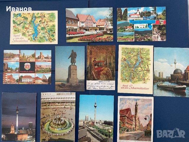 Лот картички от Германия - 50 бр., снимка 3 - Други ценни предмети - 40804654