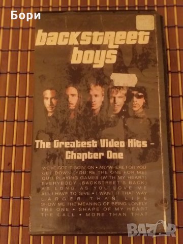 Backstreet Boys - видеокасета, снимка 1 - Други музикални жанрове - 27266207
