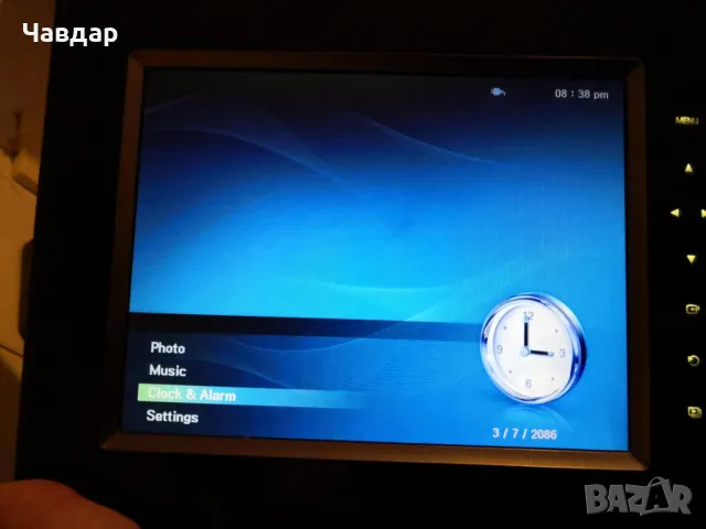 Фоторамка Samsung SPF-87P със сензорни бутони, снимка 2 - Друга електроника - 49171189