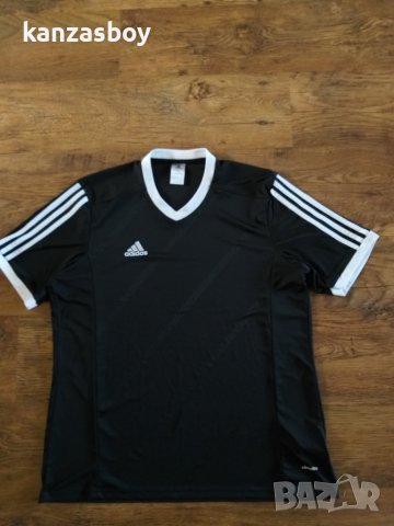 Adidas Mens Tabela 14 Soccer - страхотна мъжка тениска КАТО НОВА, снимка 2 - Тениски - 36963990