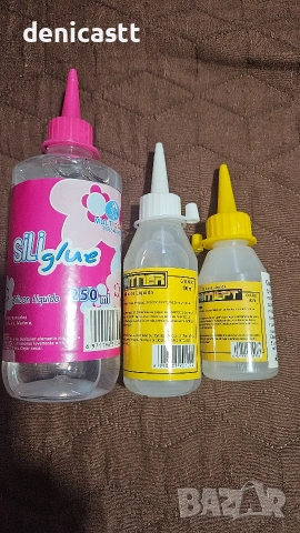 Силиконово лепило крафт 50-150мл, снимка 2 - Други - 51299524