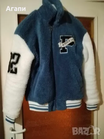 Пухено зимно, топло яке размер М внос от чужбина ново