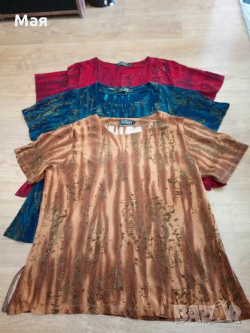 Красива дамска блуза с къс ръкав, Цена 12 лв./бр., снимка 4 - Тениски - 27762124