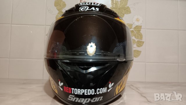 Full face каска AGV K3 Gay Martin. Размер М., снимка 2 - Аксесоари и консумативи - 43060683