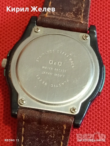 Марков мъжки часовник Q/Q QUARTZ JAPAN много красив стилен дизайн 51836, снимка 6 - Мъжки - 53491368