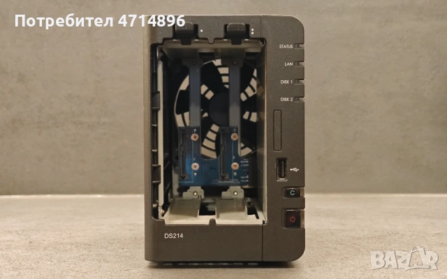 Мрежов сървър (NAS) Synology DS214, снимка 6 - Работни компютри - 53169540