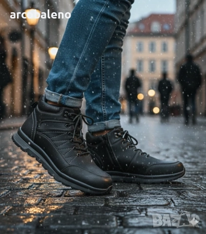 Мъжки ежедневни зимни боти Mack, 2цвята , снимка 2 - Мъжки боти - 52553659