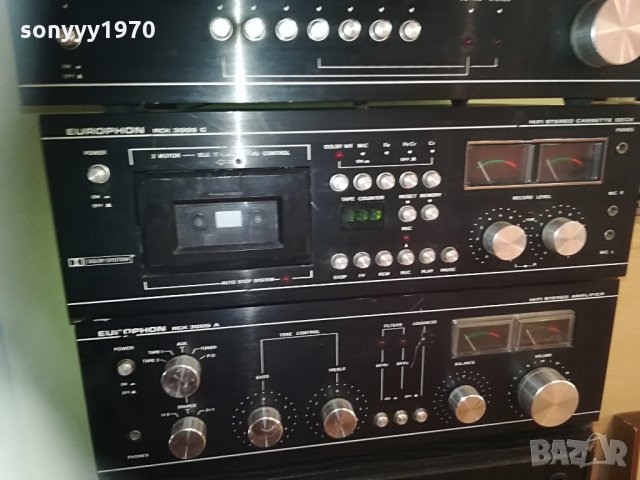 EUROPHON AMPLIFIER+DECK+TUNER 1305211336, снимка 13 - Ресийвъри, усилватели, смесителни пултове - 32862291
