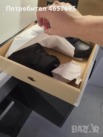 Черни полеви зимни тактически кубинки – №44, снимка 3 - Други - 52914757