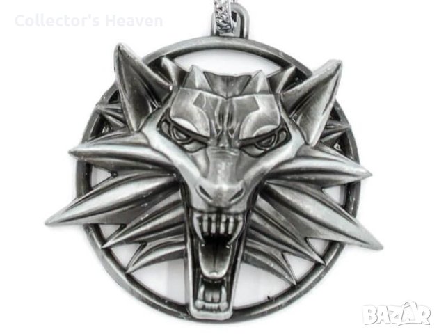 The Witcher Medallion Rpg Redefined Вещерът оригинален медальон от играта, снимка 1 - Колекции - 43657215