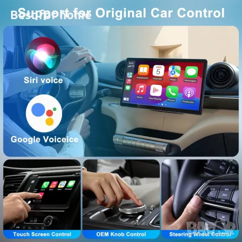 Безжичен Carplay  и Android Auto адаптер, снимка 3 - Аксесоари и консумативи - 48548728