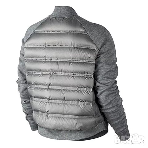 NIKE 683938-012 Tech Fleece Aeroloft Бомбър Яке Гъши Пух (M), снимка 8 - Якета - 43802953