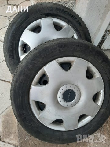 Железни джанти, зимни гуми, снимка 1 - Гуми и джанти - 43152754