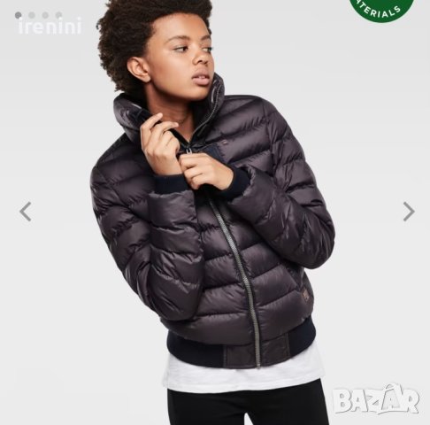 Страхотно дамско късо зимно яке G STAR RAW , бомбър модел,  размер XS