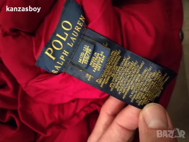 Polo Ralph Lauren - двулицев детски елек 10-12год. КАТО НОВ, снимка 7 - Детски якета и елеци - 48396090