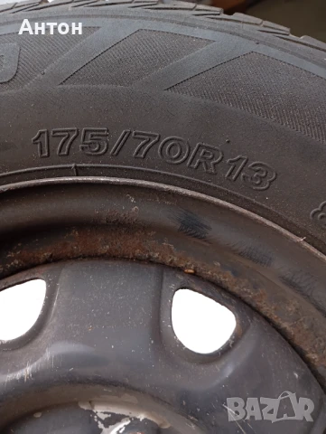 Джанти 13 цола 4бр, за Сузуки с летни гуми 175/70/13, снимка 2 - Гуми и джанти - 50475609