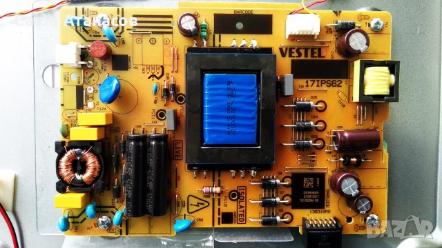 CROWN 43770FWS със счупена матрица ,17IPS62 ,17MB211S ,VES430UNDH-2D-N41 ,PT430CT02-1-C-5 ,17WFM07, снимка 7 - Части и Платки - 32714492