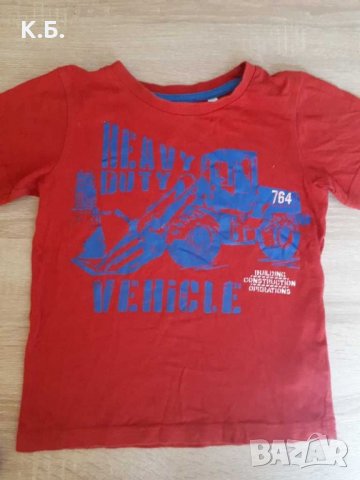 Две тениски и потниче за момченце р-р 104/110, снимка 2 - Детски тениски и потници - 32709384