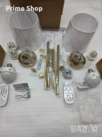 К-кт 2бр. Безжичен стенен LED аплик HOTUT, RGB, 2000mAh, дистанционно , снимка 12 - Лед осветление - 53483257