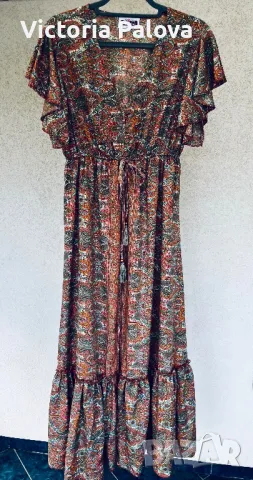 Красива рокля  SHIC ETHNIC vintage silk