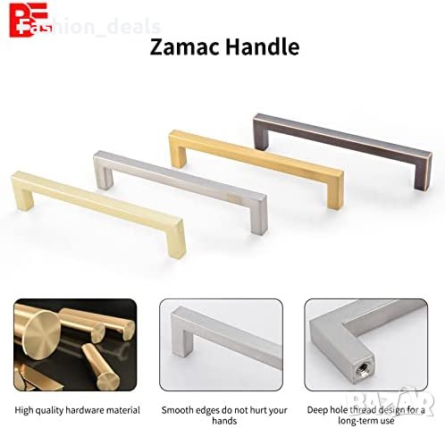 Нови 10 броя дръжки цинкова сплав за врата чекмедже шкаф мебели дом, снимка 5 - Други стоки за дома - 40056010