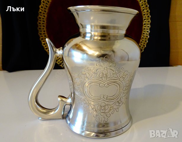 Английски бронзов бокал,халба,чаша,барок. , снимка 5 - Антикварни и старинни предмети - 35649549