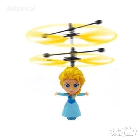 Летяща принцеса - Фрозен, снимка 3 - Кукли - 46723537