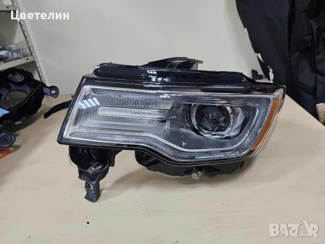 Ляв фар Cherokee USA XENON lqv far cheroki чероки, снимка 6 - Части - 49442496