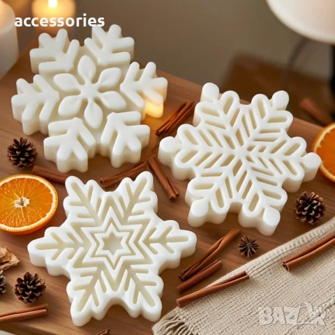 Ръчно изработени ароматни коледни свещи, снимка 8 - Декорация за дома - 52669872