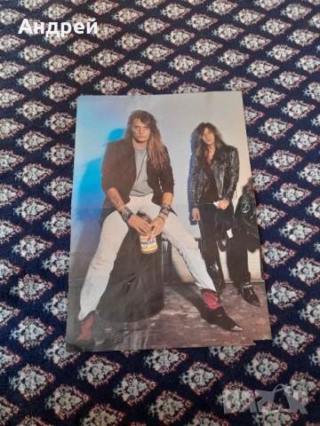 Стар плакат Steve Harris, снимка 2 - Други ценни предмети - 53236896