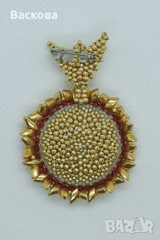 Колие / брошка, снимка 2 - Колиета, медальони, синджири - 31518826